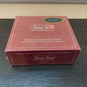 NEW VINTAGE & SEALED! Trivial Pursuit Baby Boomer Edition Subsidiary Card Set